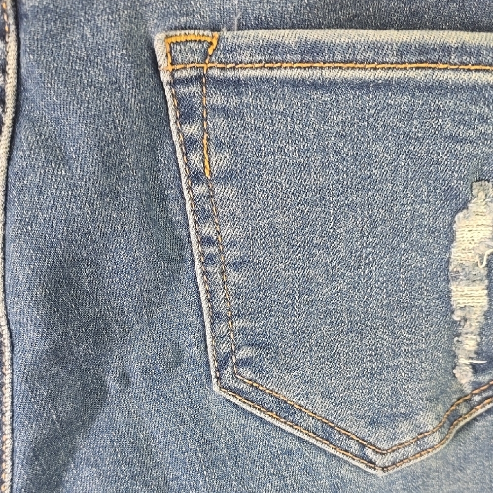 Buffalo David Bitton Jeans Womens Size 2 Blue Distressed Embellished Details - Picture 9 of 16